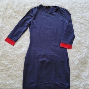 Shein bodycon dress navy size small